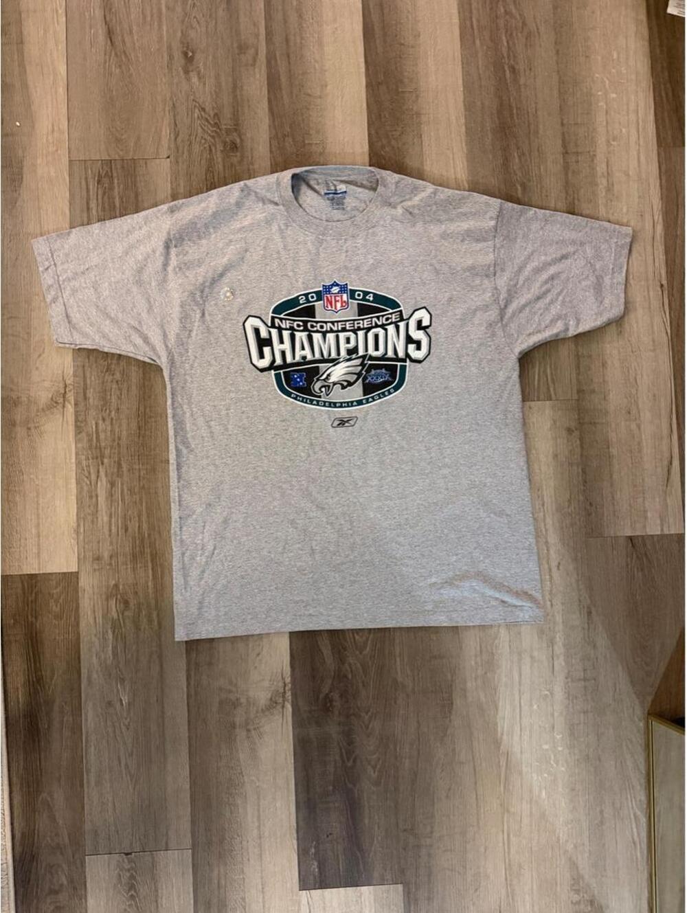 NWOT Vintage 2004 Reebok Eagles NFC Conference Champions size XL #eagles #nfc
